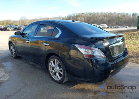 2012 Nissan Maxima 3.5 Sv из США, поврежденный, VIN 1N4AA5AP7CC824547